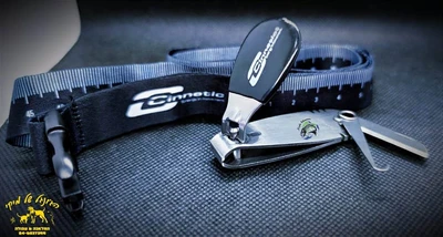 גוזז לחוט +סרגל סרט