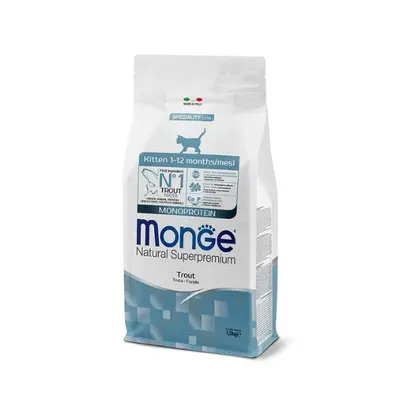 MONGE מונג פורל מזון יבש לגורי חתולים 1.5 ק"ג