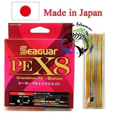 SEAGUAR - GRANDMAX PE X8 BRAID 400m 2PE 35LB