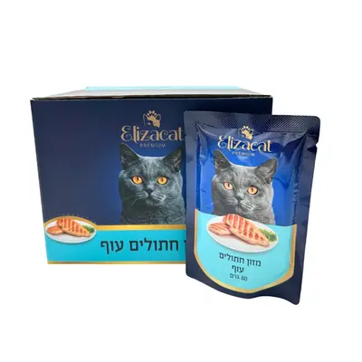 מעדן פאוץ אליזקט עוף 80גרם