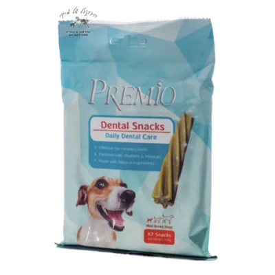 חטיף פרמיו דנטלי לכלב קטן 110 גרם