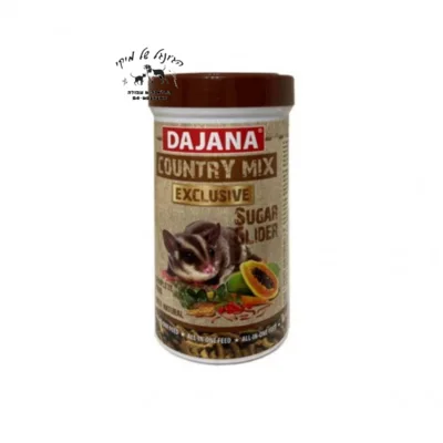 DAJANA דג'נה קאנטרי מיקס מזון שוגר 250 מ"ל