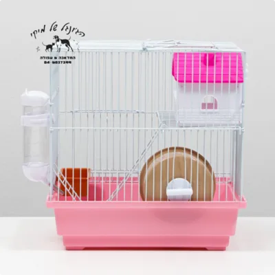 כלוב אוגר 2 קומות