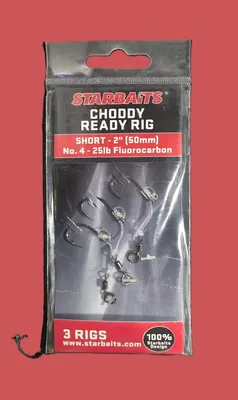 STARBAITS CHODDY READY RIG SIZE 4