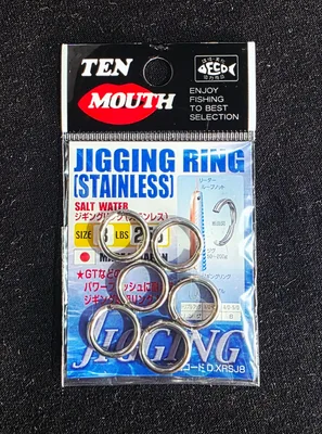 NT TEN MOUTH JIGGING RING SIZE 7 184LB 8 PCS