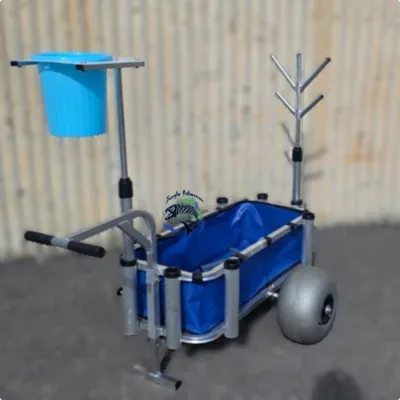 עגלת חוף גלגלי בלון