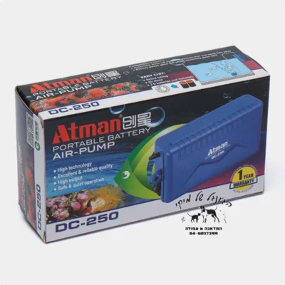 משאבה על בטריה אטמן DC-250
