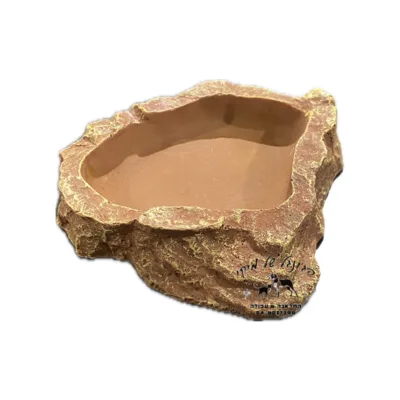 כלי אוכל לזוחלים 9.5/8.5 ס"מ