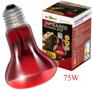 REPTI-ZOO-InfraRed-BaskingSpot נורת חימום אינפרא 75W