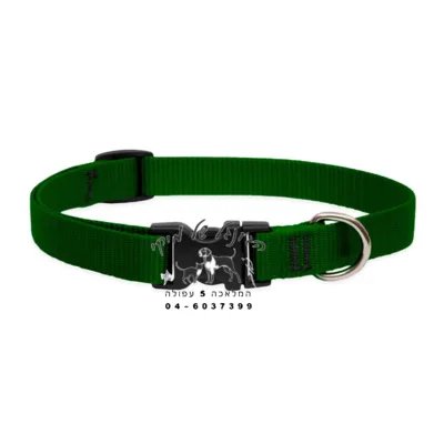 קולר קמון XS עם קליפס ירוק 12 מ"מ