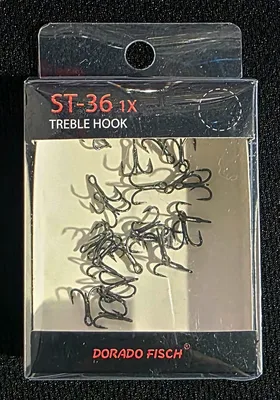 ST-36 Treble Hooks SIZE 12 25PCS
