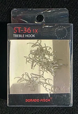 ST-36 Treble Hooks SIZE 10 25PCS