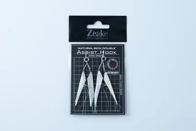 Zeake Assist Hook Double Fish Skin SLJ 3S