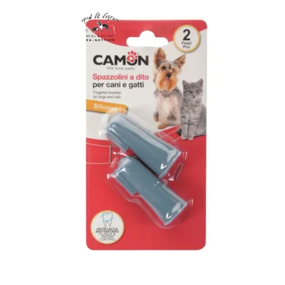 CAMON-זוג מברשות שיניים לאצבע