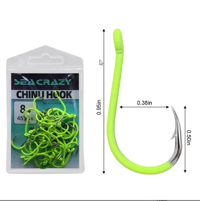 SEA CRAZY yellow CHINU #8 45PCS