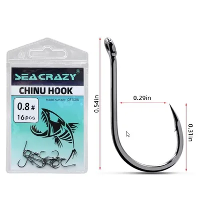 SEA CRAZY CHINU #0.8 16PCS
