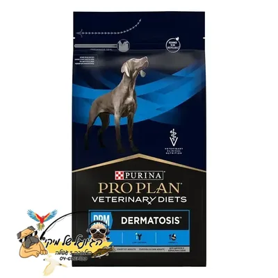 PRO PLAN veterinary diets 12kg - פרו פלאן DRM מזון רפואי יבש ומלא לכלב הסובל מבעיות עור