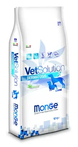 מונג' דרמטוזיס אוכל רפואי לכלב 12 ק"ג - Monge VetSolution Dermatosis