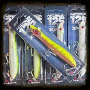 XORUS PATCHINKO 125 YELLOW BONE 17.9G