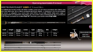 RAYCAST XBR 4 TRAVEL SLIM 7-35G 8579 1 יחידה