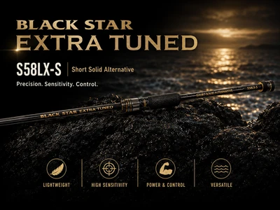 Xesta - Rod Spinning Black Star Extra Tuned S58LX-S SS Alternative -0.2-5g/1.73m
