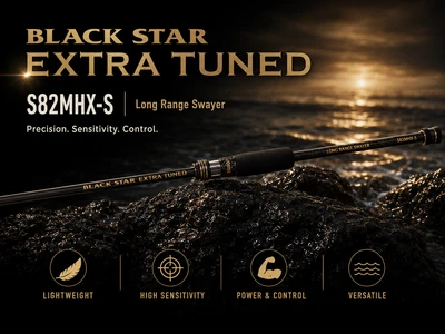 xesta - black star extra tuned s82mhx-s long range swayer 2.5m/1-28g
