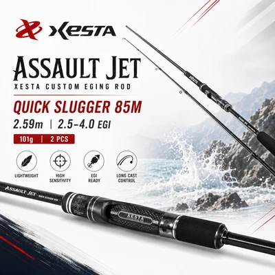 xesta - assault jet quick slugger 85m 2.5-4.0 egi/2.59m