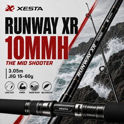 xesta - runway XR 10 mmh the mid shooter 15-60g/3.05m