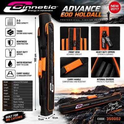 cinnetic - advance rod holdall - 350002