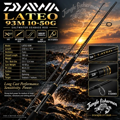 DAIWA LATEO 93M 10-50G