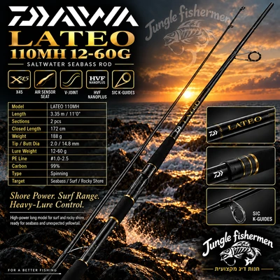 DAIWA LATEO 110MH-K 12-60G