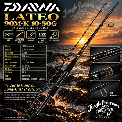 DAIWA LATEO 90M-K 10-50G