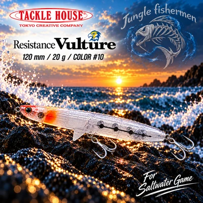 tackle house - resistance vulture 120mm/20g - #10