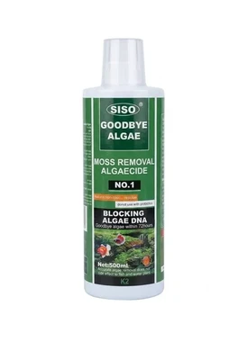תכשיר להסרה ומניעת אצות באקווריום -SISO Goodbye Algae 500ml