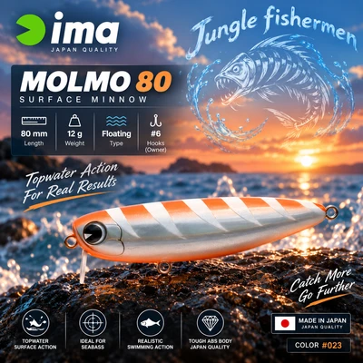 ima - molmo 80mm/12g Floating 023