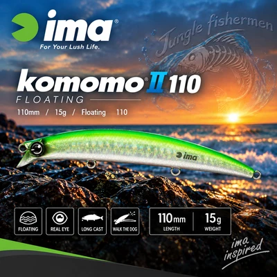 ima - komomo II 110mm/15g Floating 112
