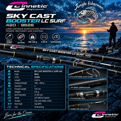 SKY CAST BOOSTER LC SURF 4.2M 9626