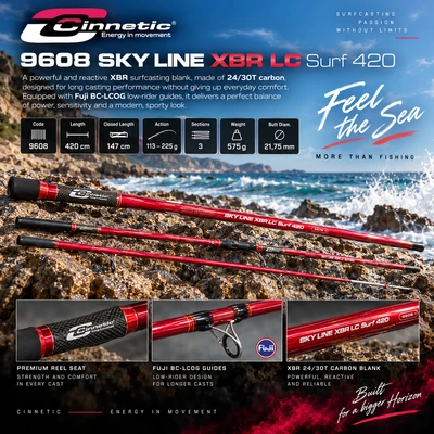 Cinnetic - Sky Line XBR LC 113-225g/4.2m - 9608-420