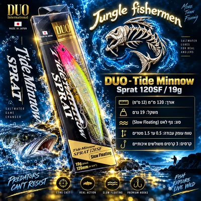 DUO - Tide Minnow Sprat 120SF/19g