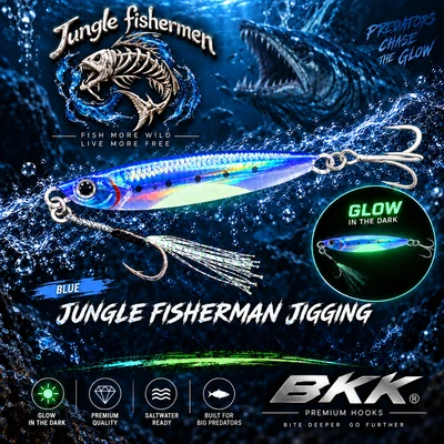 JF JIGING BKK 15G BLUW GLOW