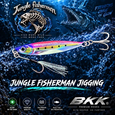 JF JIGING BKK 40G RAINBOW GLOW