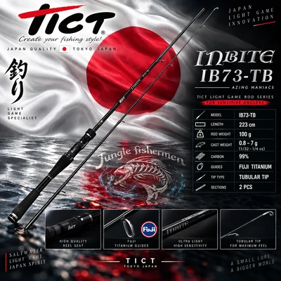 TICT IB73-TB 1/32 - 1/4oz, 1 - 8g 223CM
