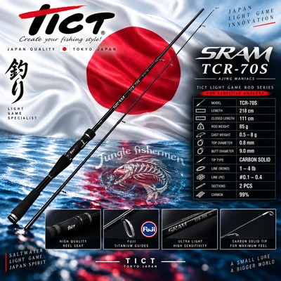 TICT SRAM TCR-70S 05-8G 218CM