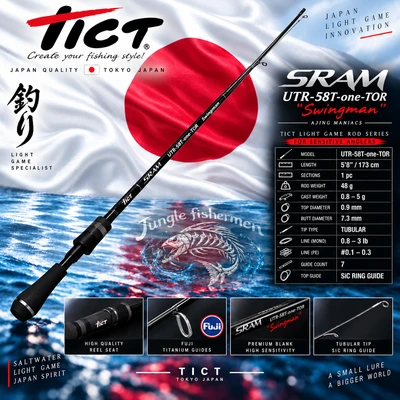 Tict Sram UTR-58T-one-TOR Swingman 0.8-5g/1.73m