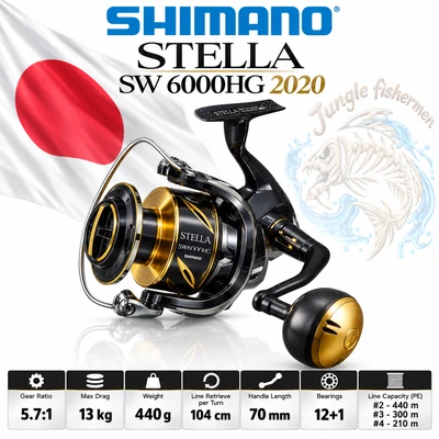 shimano - stella sw6000hg