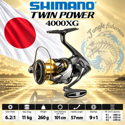 shimano - twin power 4000XG