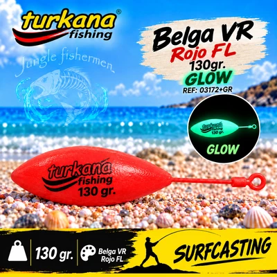 TURKANA Sport VR Rojo-FL 130g 02173130 (המחיר לזוג )