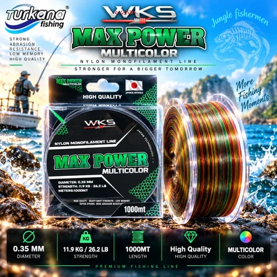 WKS MULTI MAX POWER 0.35MM 26.2LB 1000M