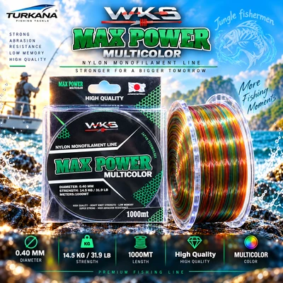 WKS MULTI MAX POWER 0.40MM 31.9LB 1000M