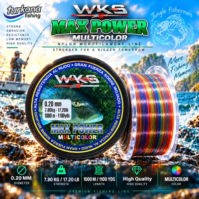 WKS MULTI MAX POWER 0.20MM 17.2LB 1000M